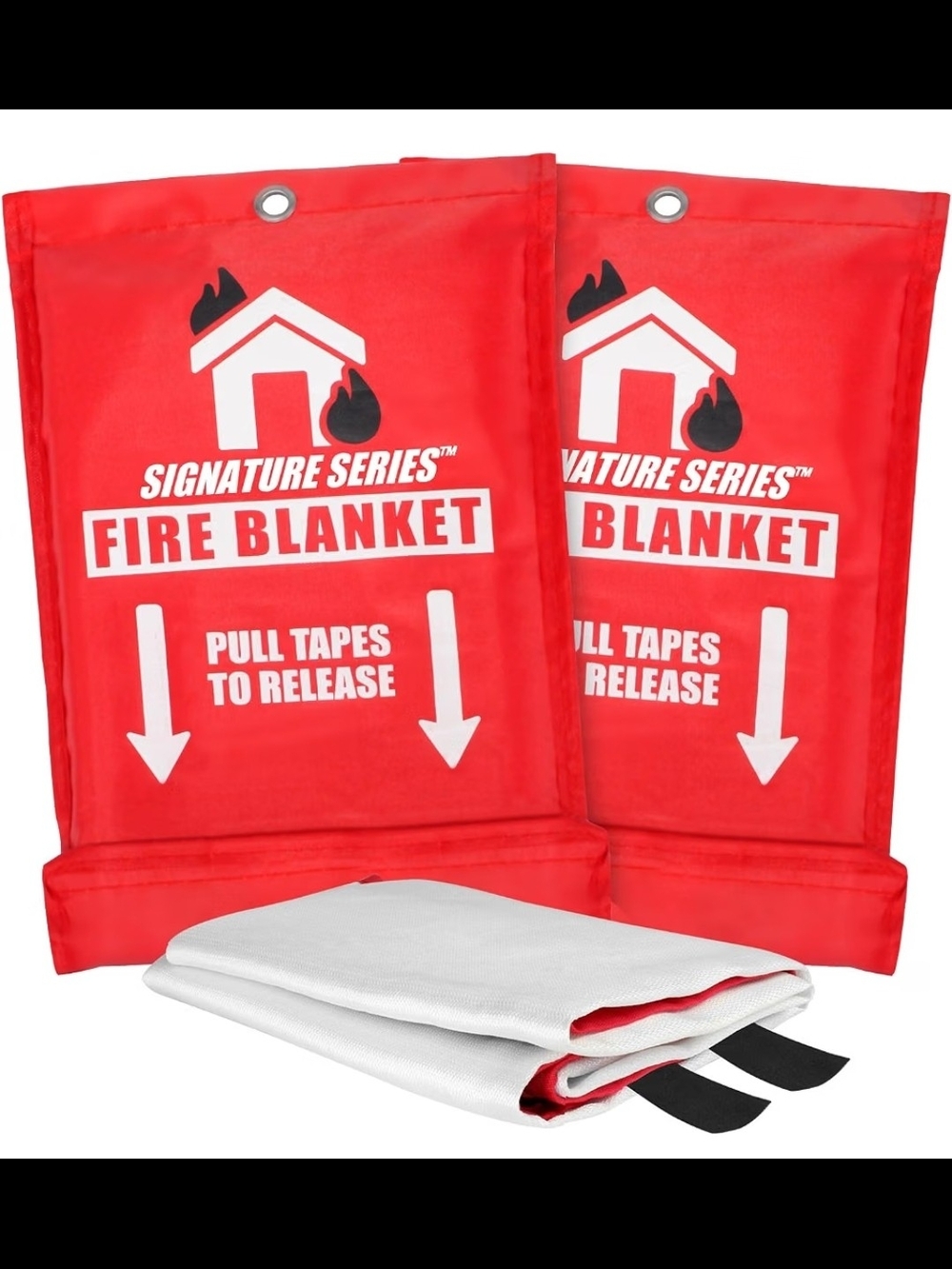 Signature Series Fire Blanket | Flame Suppression Fiberglass Blanket for Home &